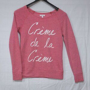 Creme de la Creme sweatshirt
